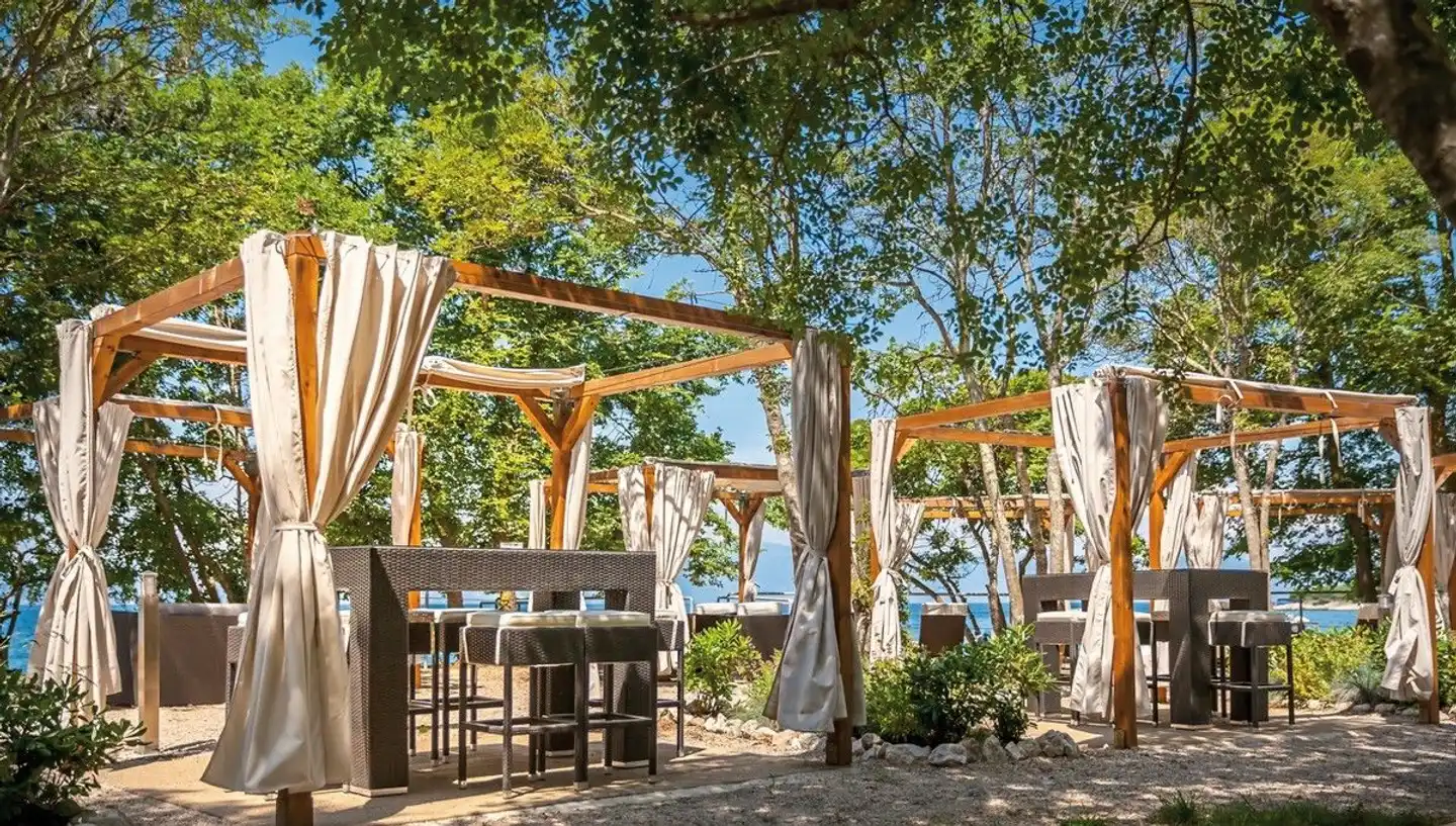 Aminess Atea Camping Resort Mobile Homes Terrasse