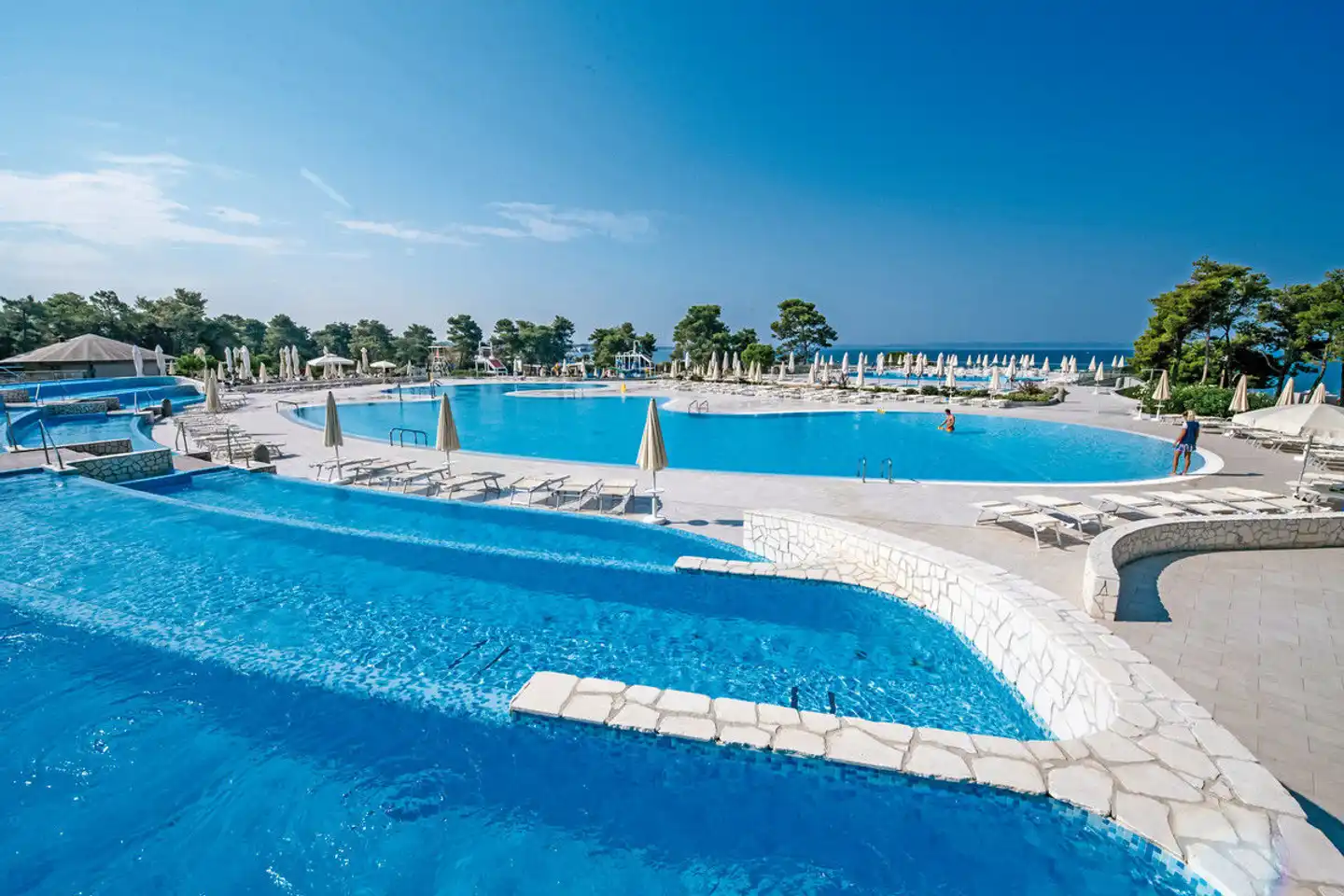 Zaton Holiday Resort Mobilheime Pool