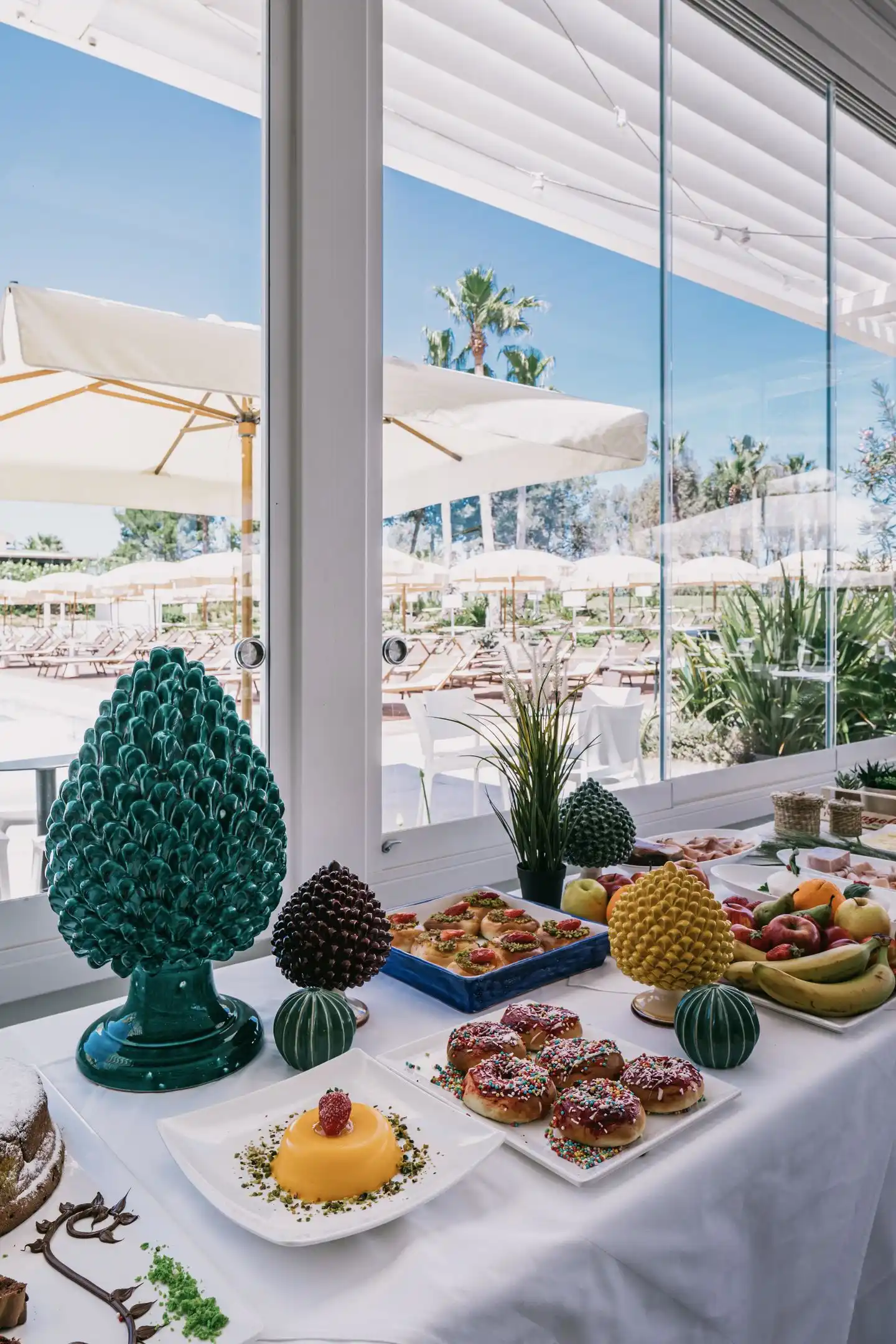 Mangia's Himera Resort Terrasse