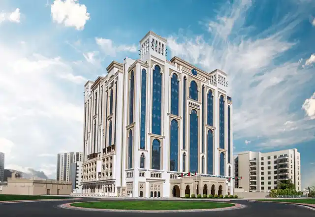 Al Jaddaf Rotana Suite Hotel Aussenansicht