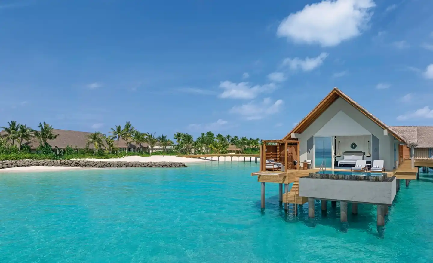 JW Marriott Maldives Kaafu Atoll Island Resort Aussenansicht