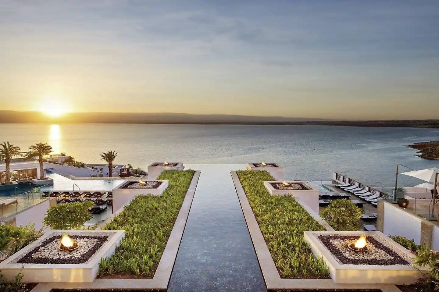 Hilton Dead Sea Resort & Spa Terrasse