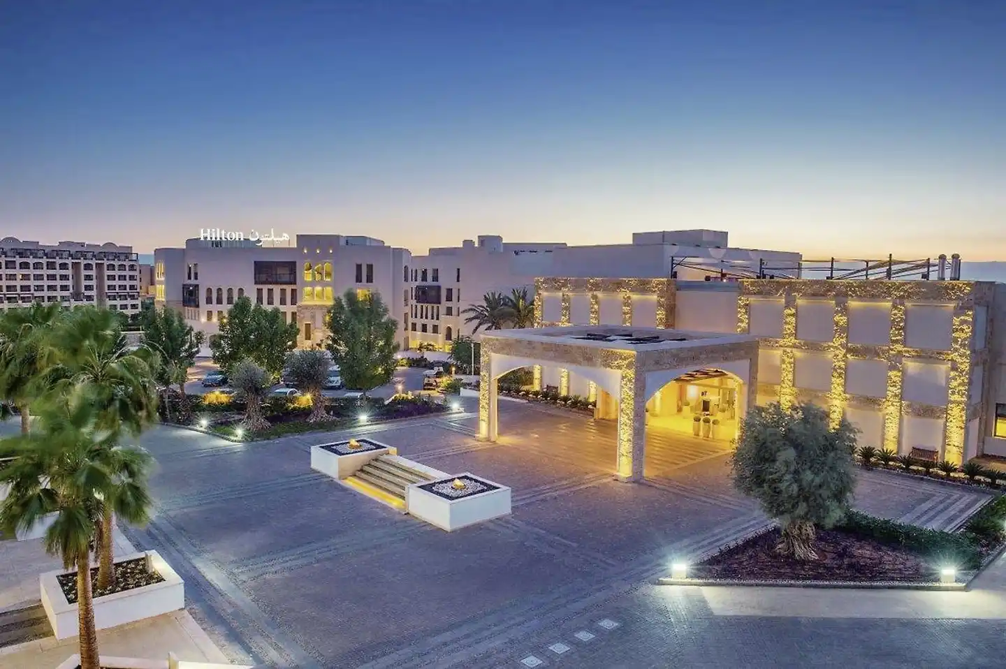 Hilton Dead Sea Resort & Spa Aussenansicht
