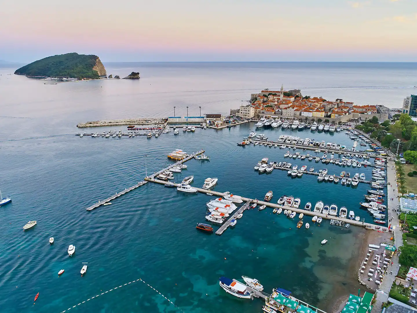 Budva Landschaft