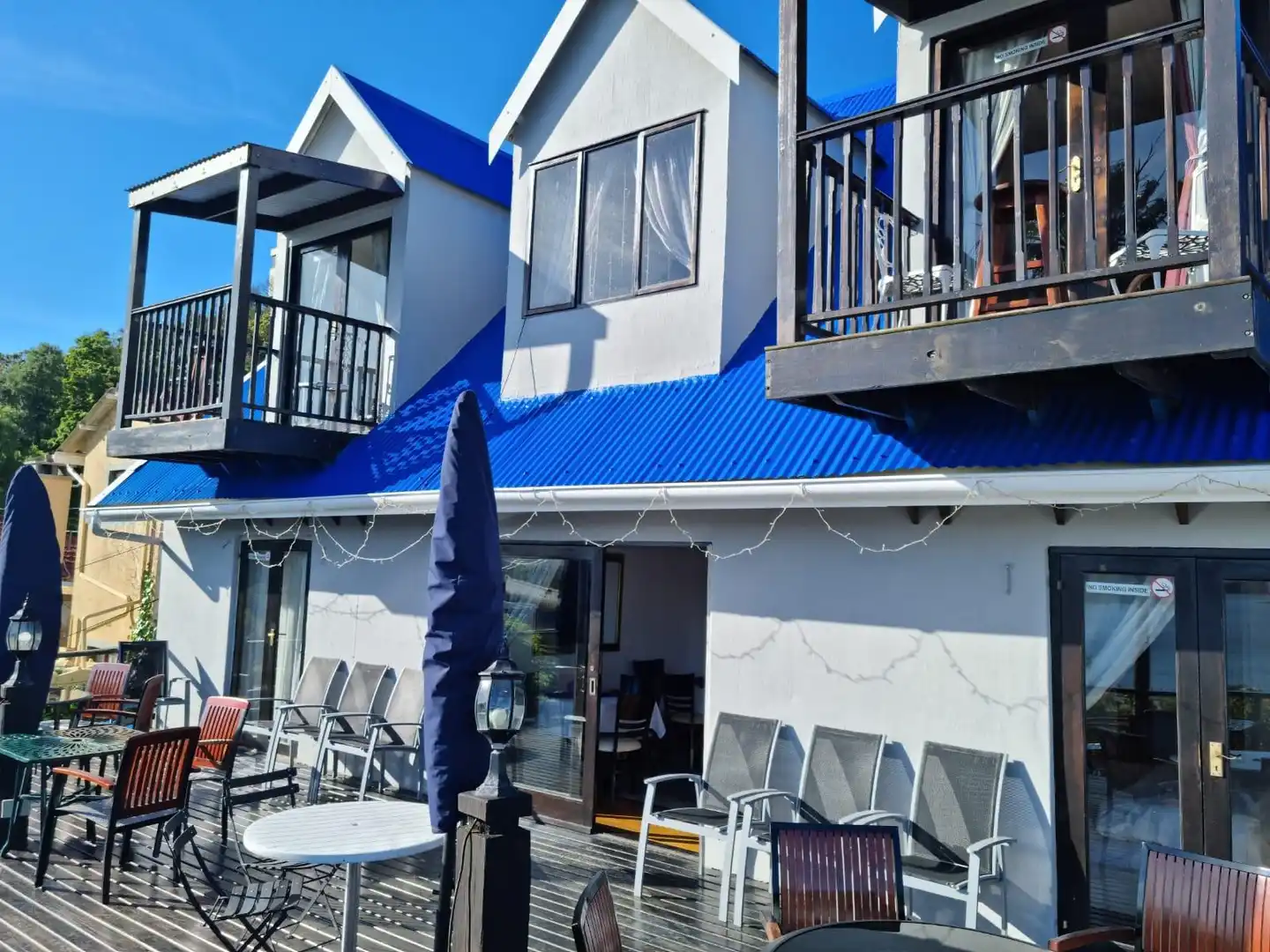 Lagoon Lodge Terrasse