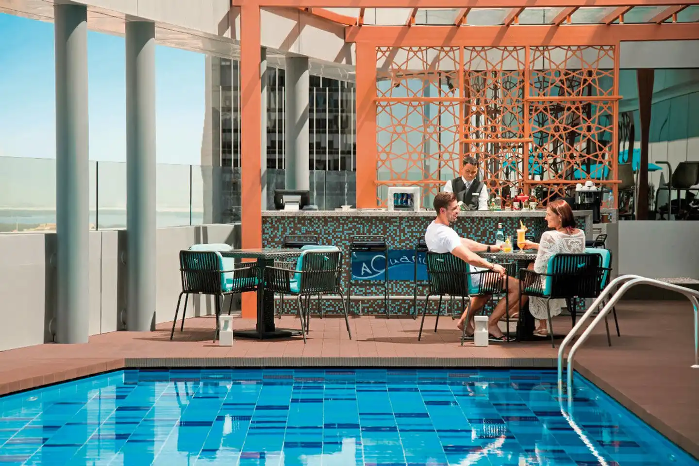 Pearl Rotana Capital Centre, Abu Dhabi Hallenbad