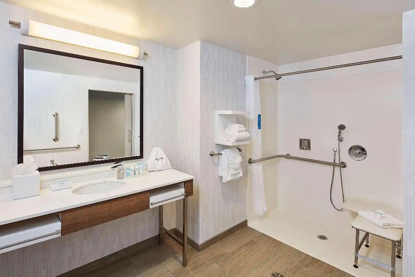 Hampton Inn & Suites Sacramento at CSUS Badezimmer
