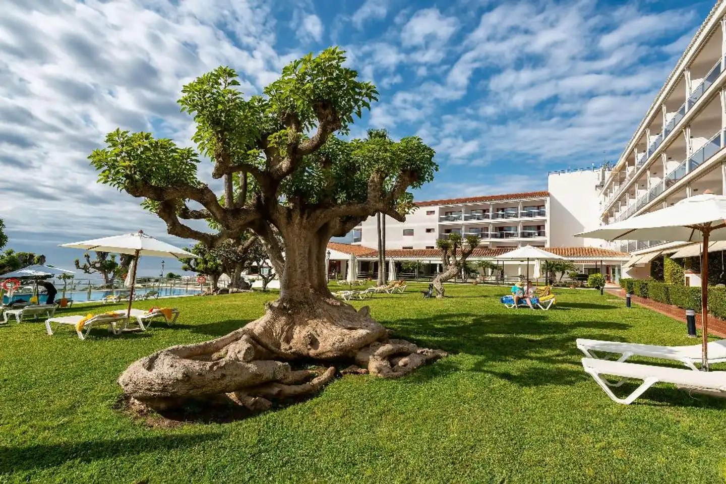 Parador de Nerja Garten