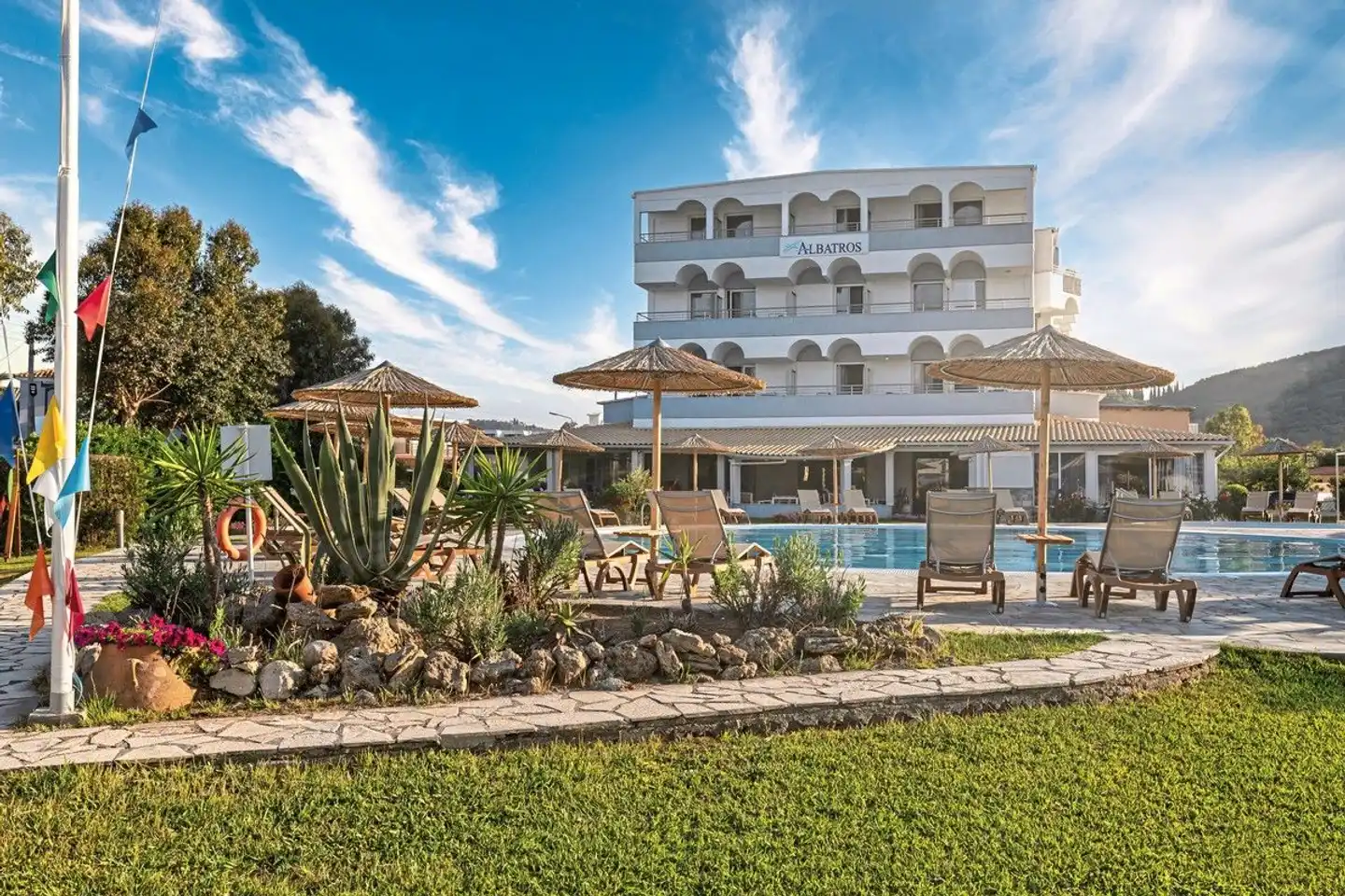 Albatros Hotel Aussenansicht