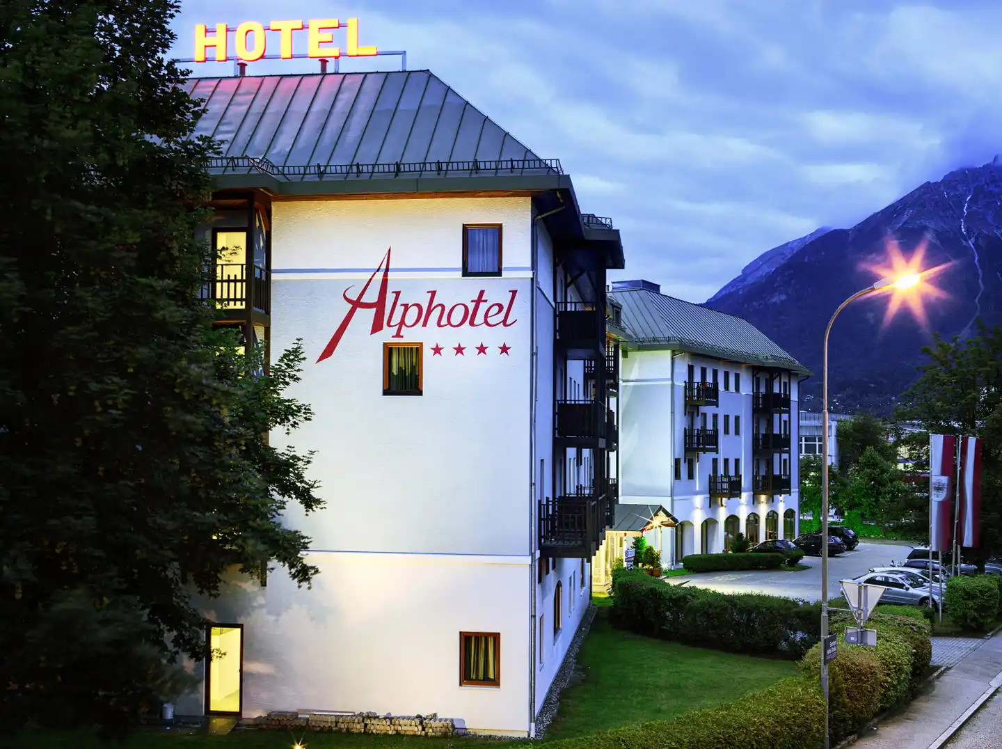 Alphotel Aussenansicht