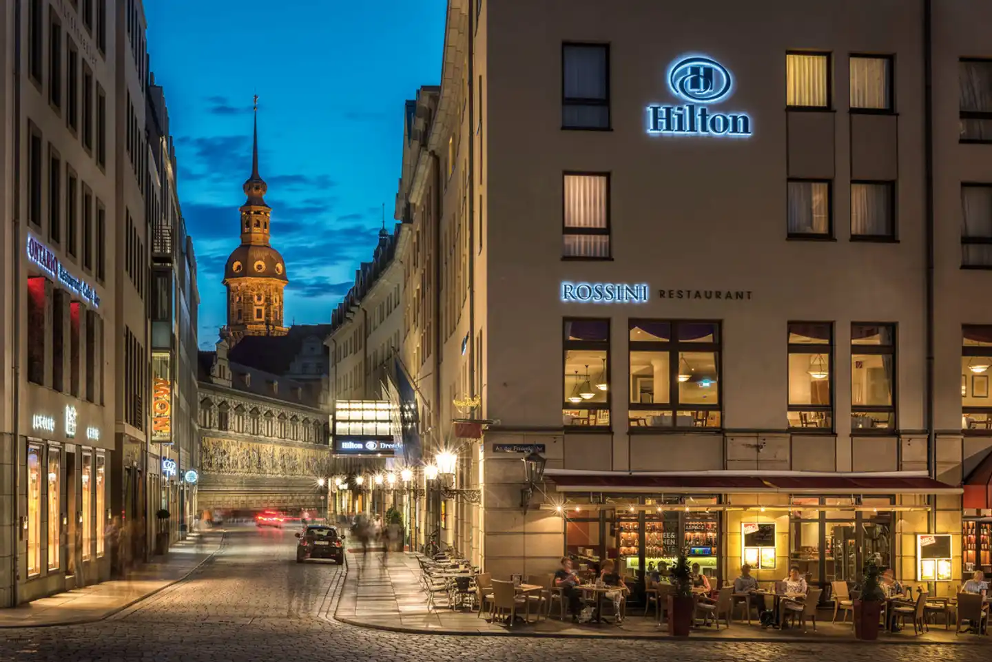Hilton Dresden Aussenansicht