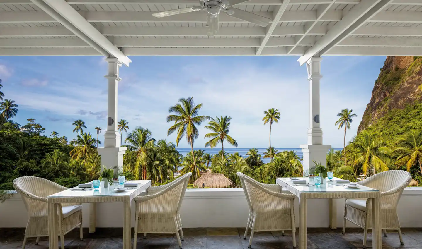 Sugar Beach, A Viceroy Resort Terrasse