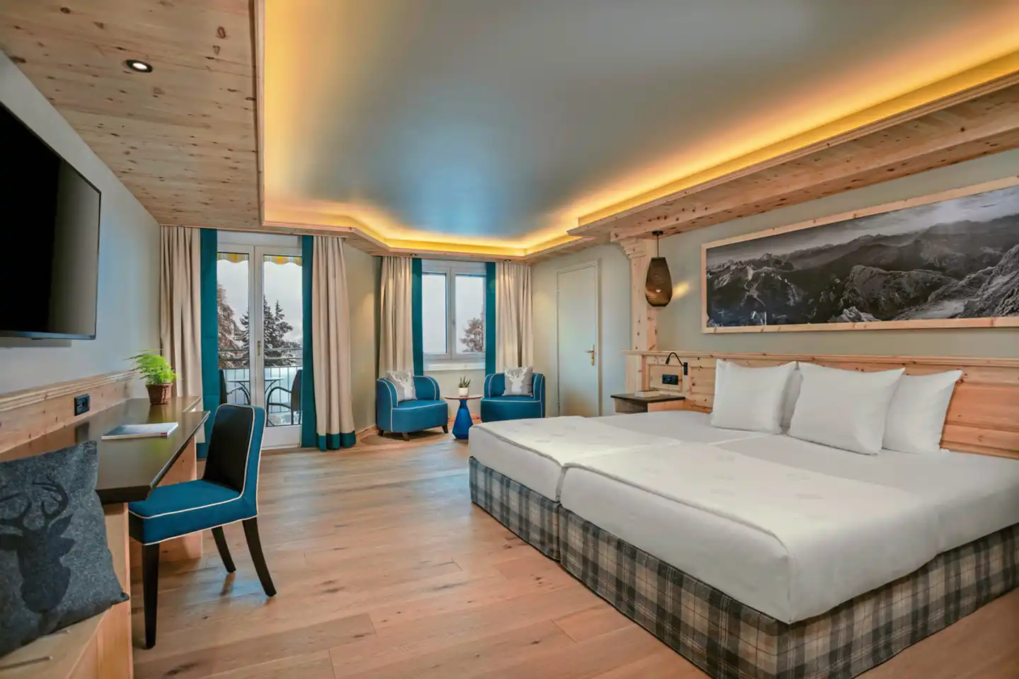 Hotel Seehof Davos Wohnbeispiel