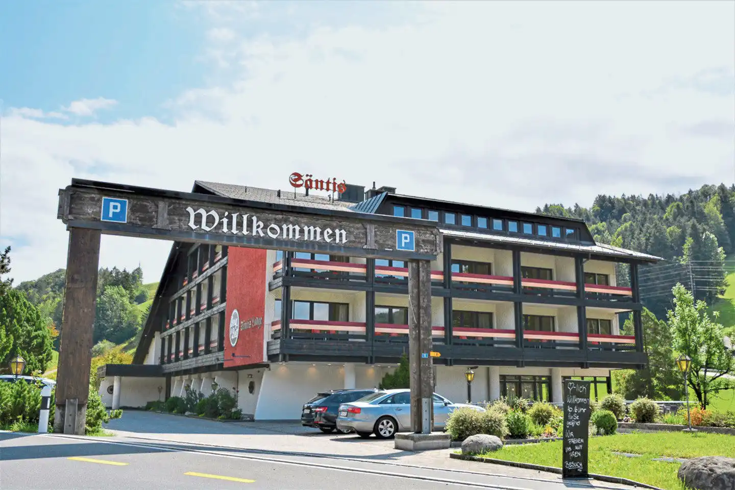 Berg & Bett Säntis Lodge Aussenansicht