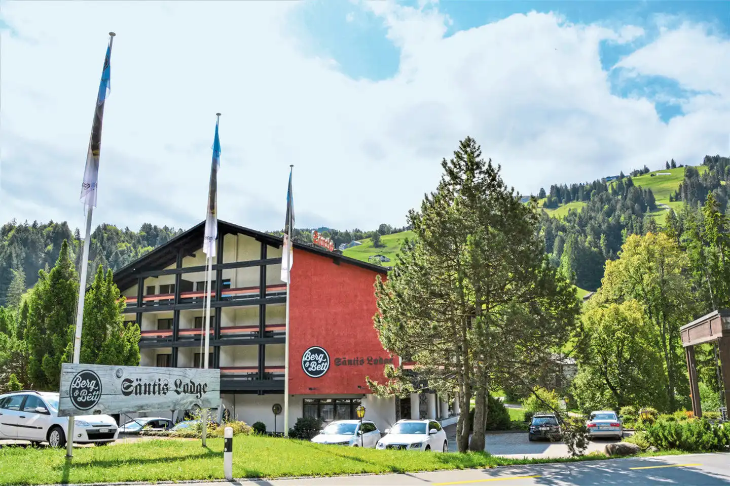 Berg & Bett Säntis Lodge Aussenansicht