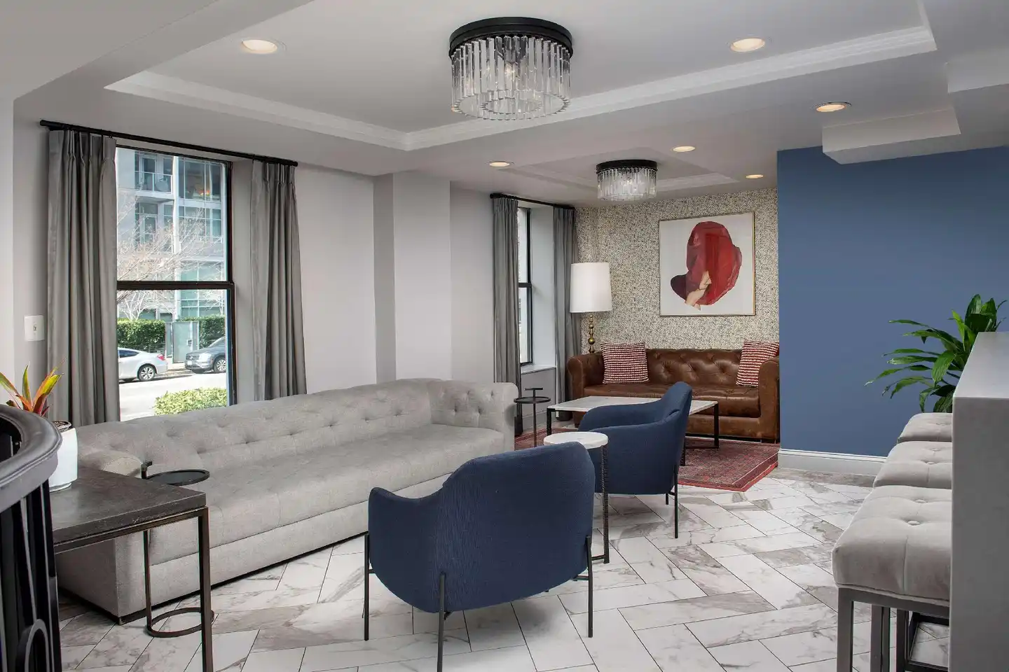 West End Washington DC, Tapestry Collection by Hilton Lobby