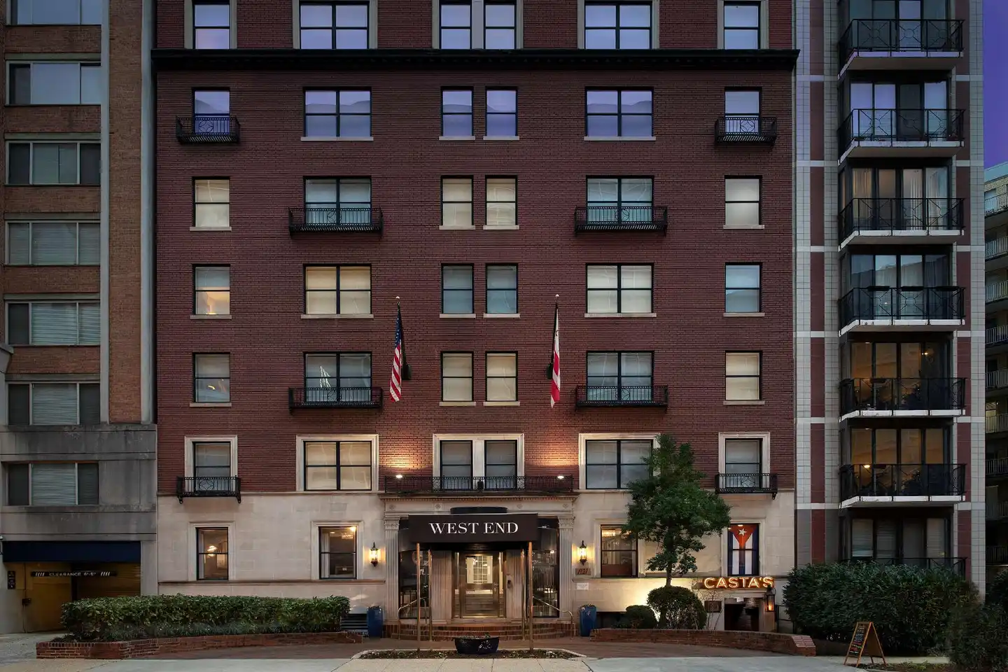 West End Washington DC, Tapestry Collection by Hilton Aussenansicht
