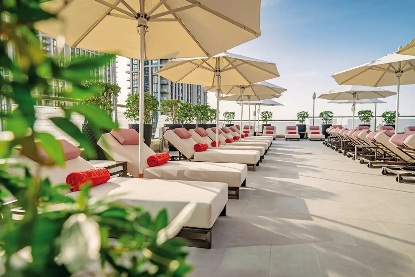 Towers Rotana Dubai Terrasse