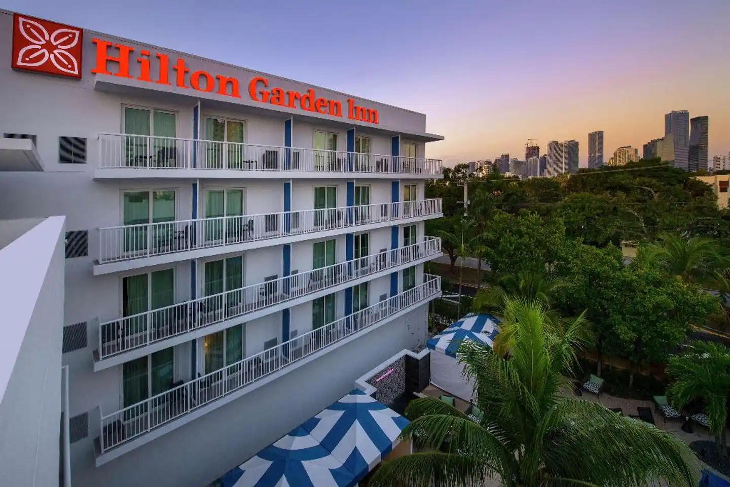 Hilton Garden Inn Miami Brickell South Aussenansicht