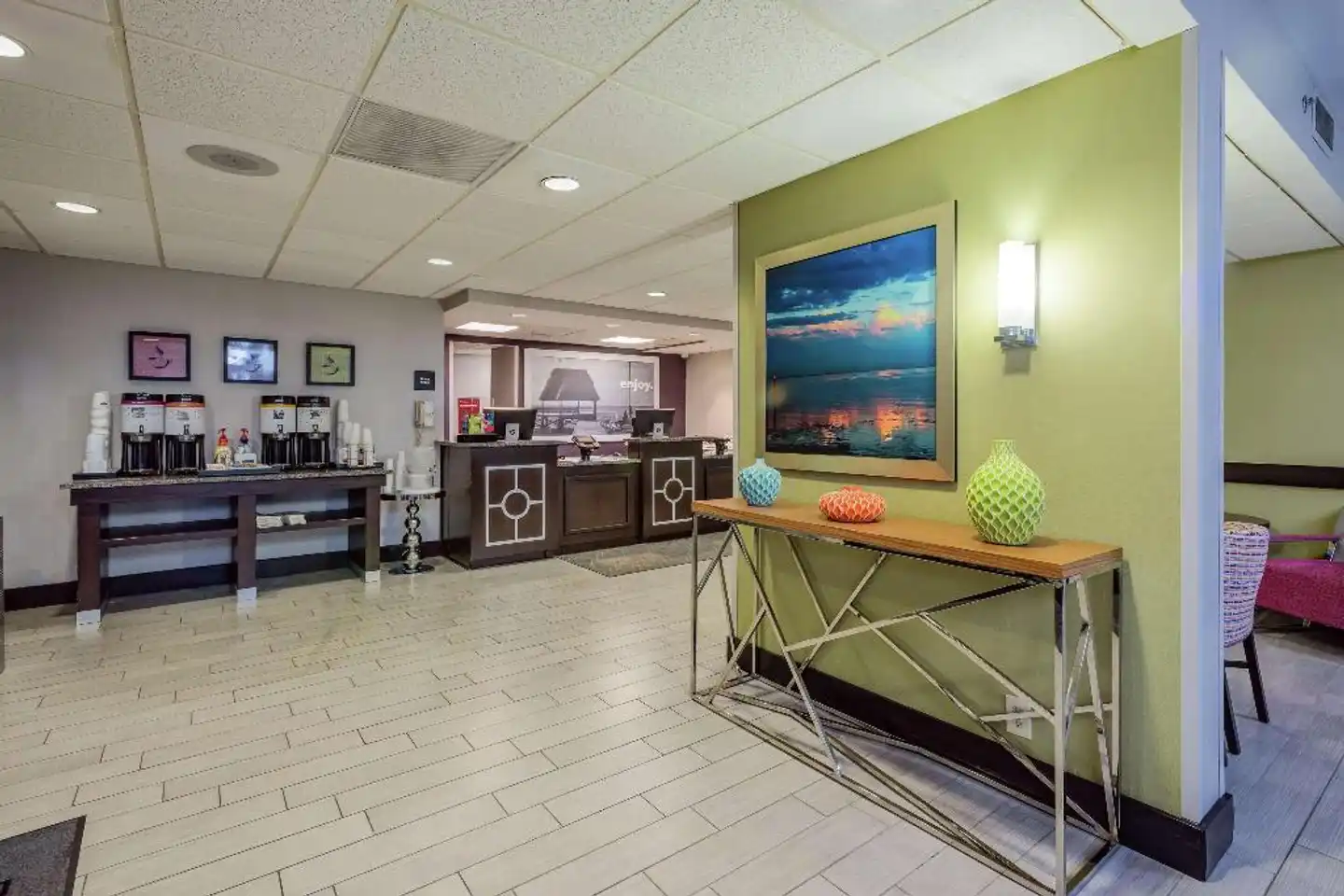 Hampton Inn Tampa International Airport/Westshore Lobby