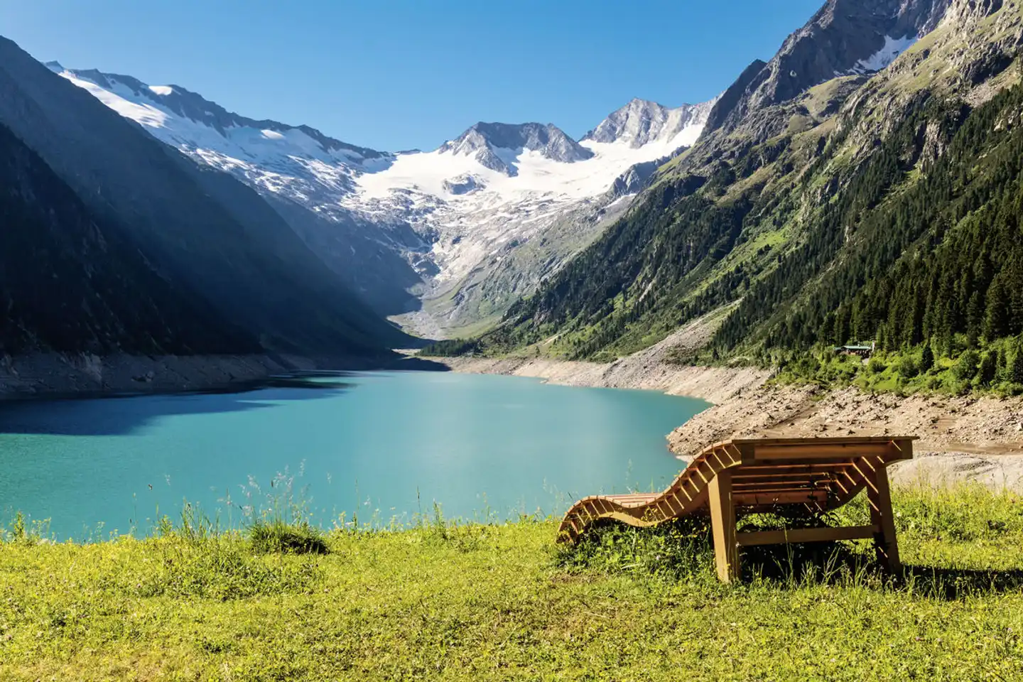 Kristall Landschaft