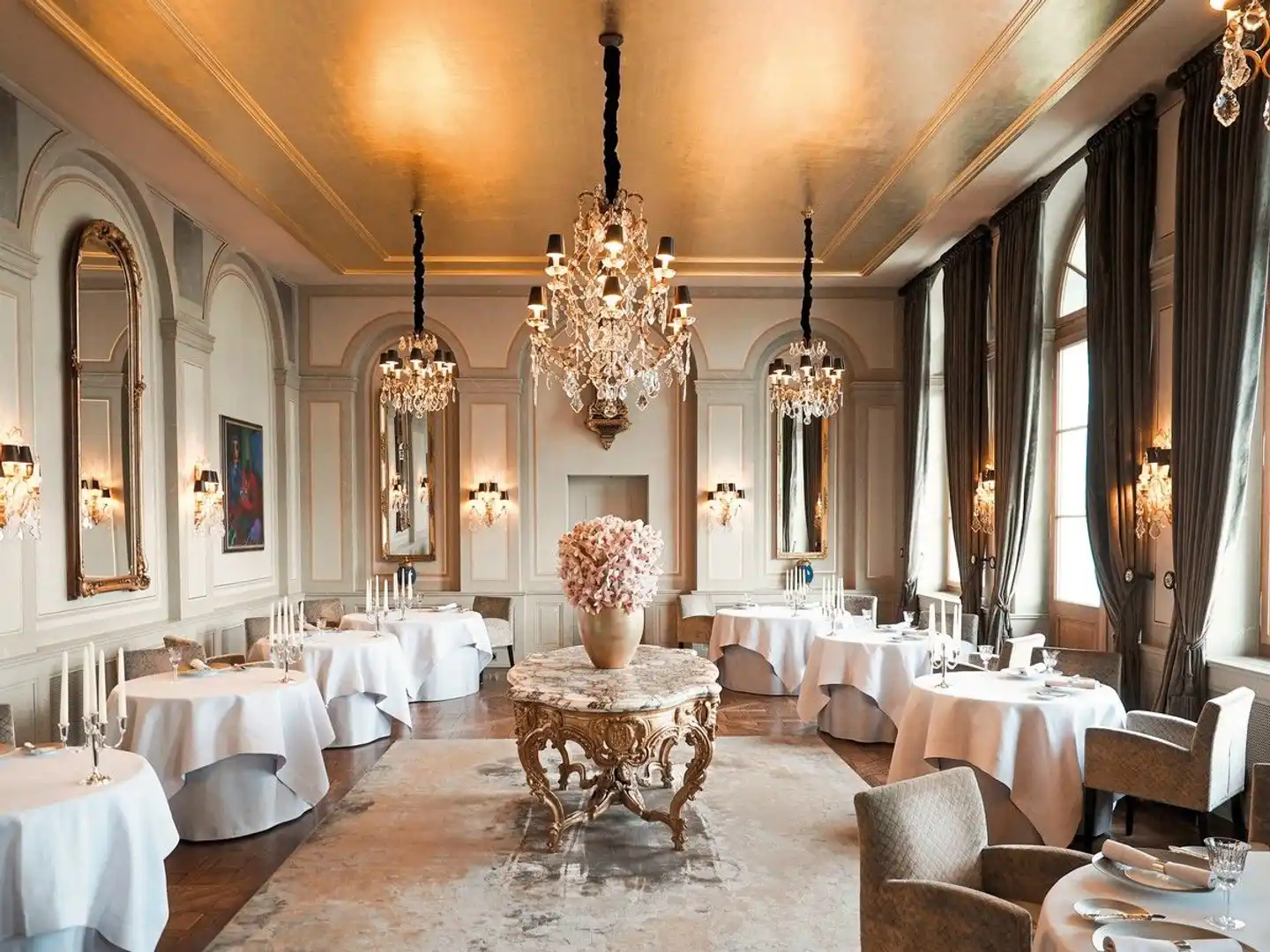 Grand Hotel Les Trois Rois Restaurant