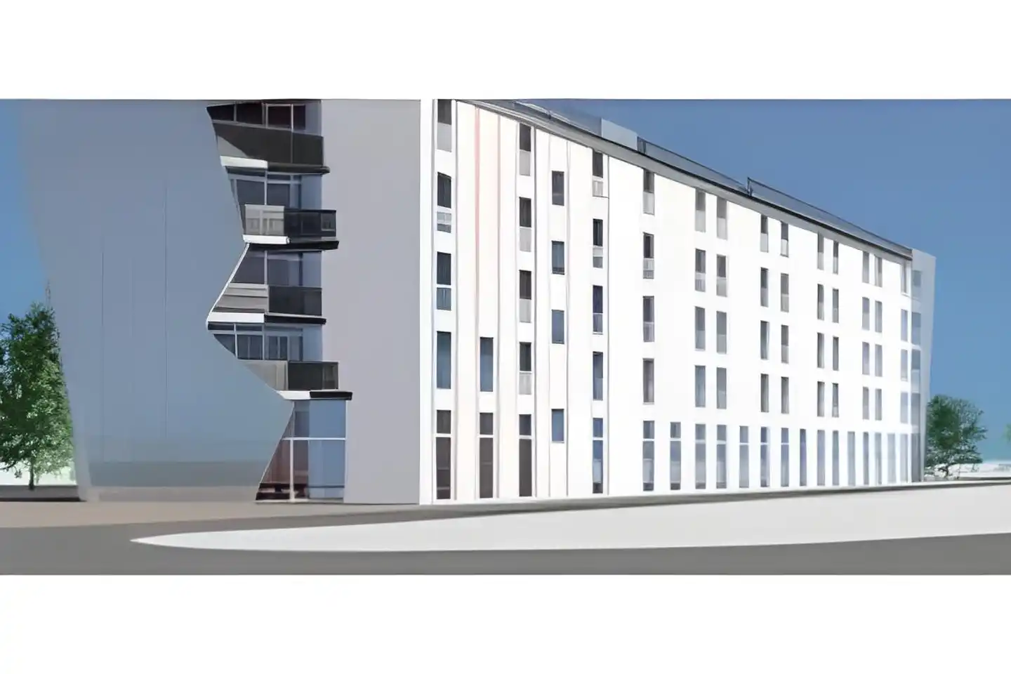 Conrad Hotel Modellaufnahme