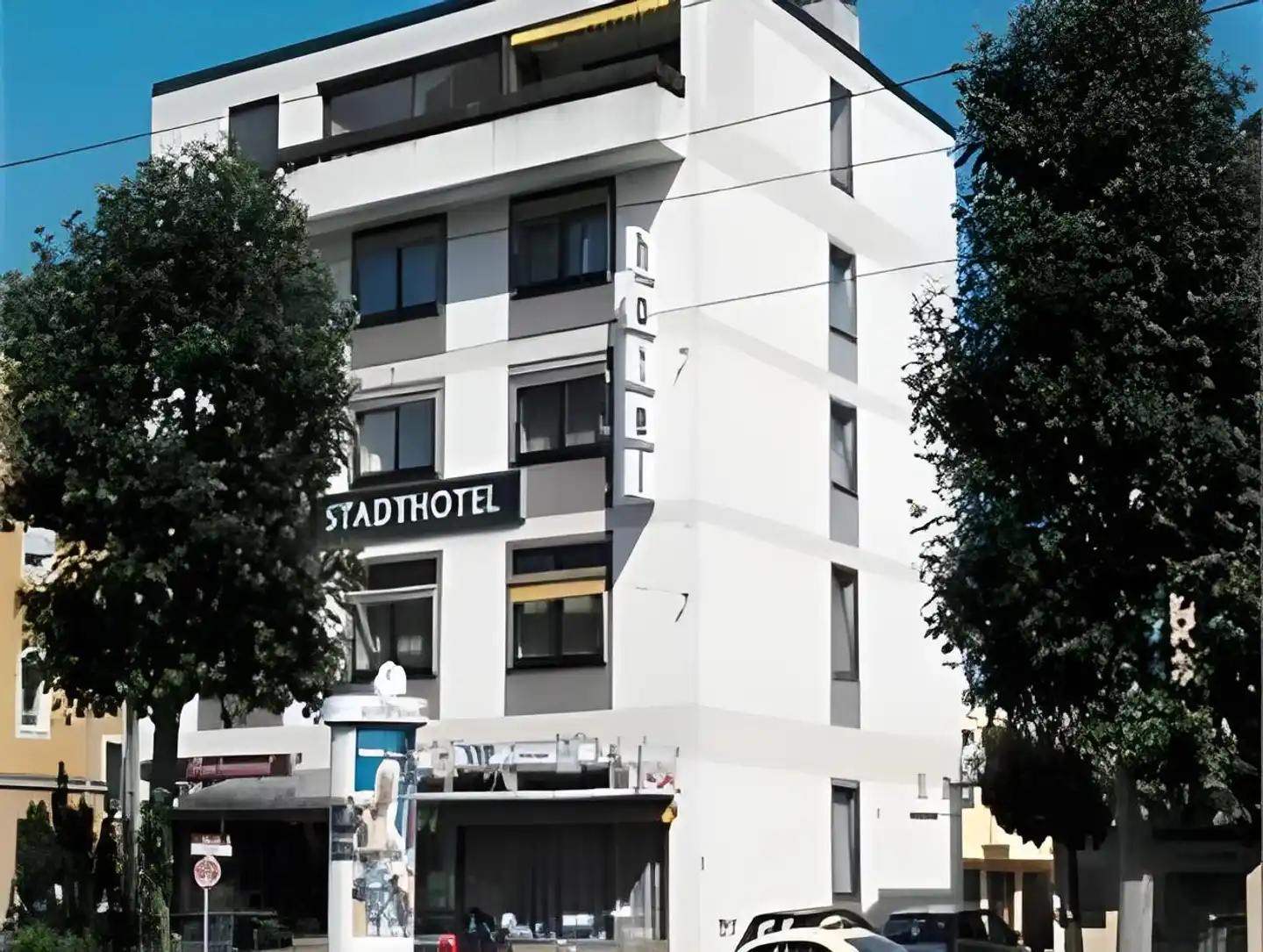 Stadthotel in Augsburg Aussenansicht