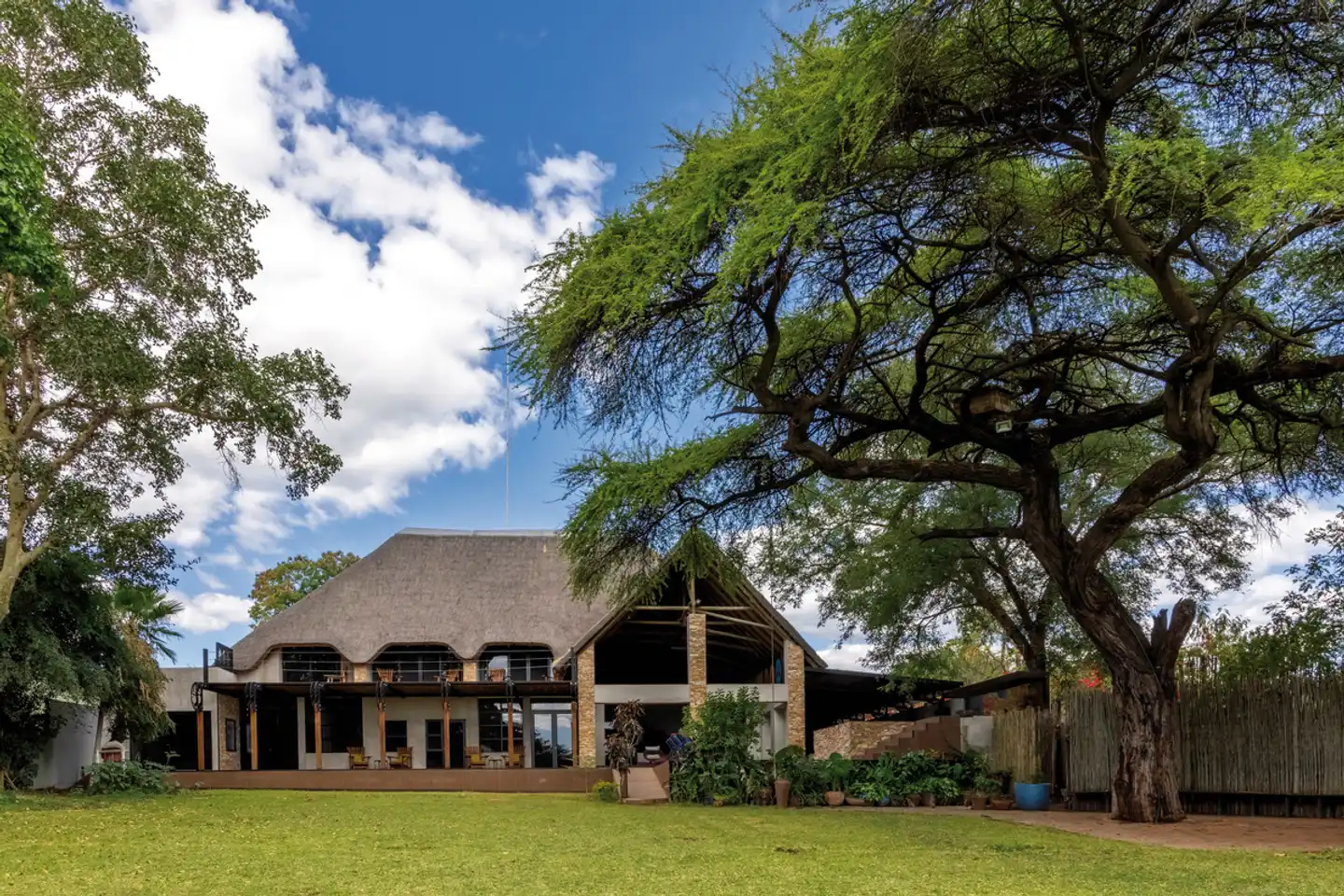 Chobe River Lodge Aussenansicht