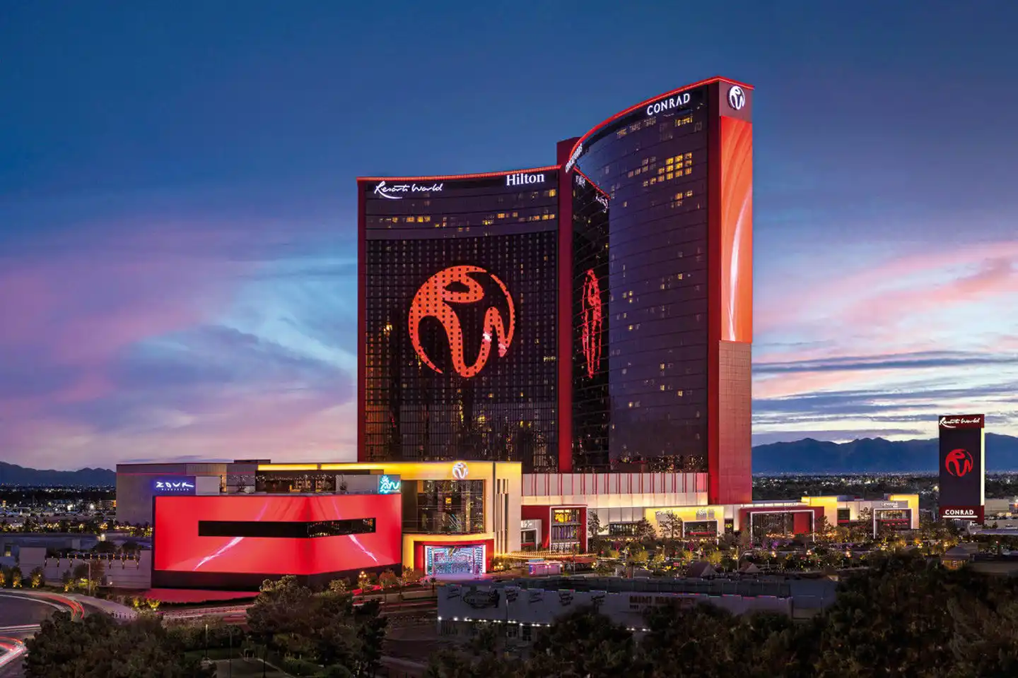 Conrad Las Vegas at Resorts World Aussenansicht