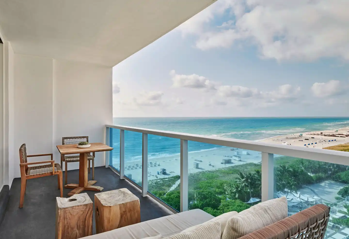1 Hotel South Beach Terrasse