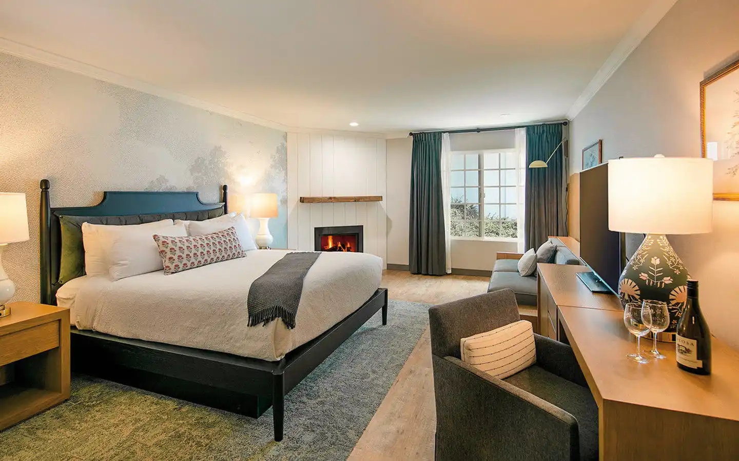 Fireside Inn on Moonstone Beach Wohnbeispiel