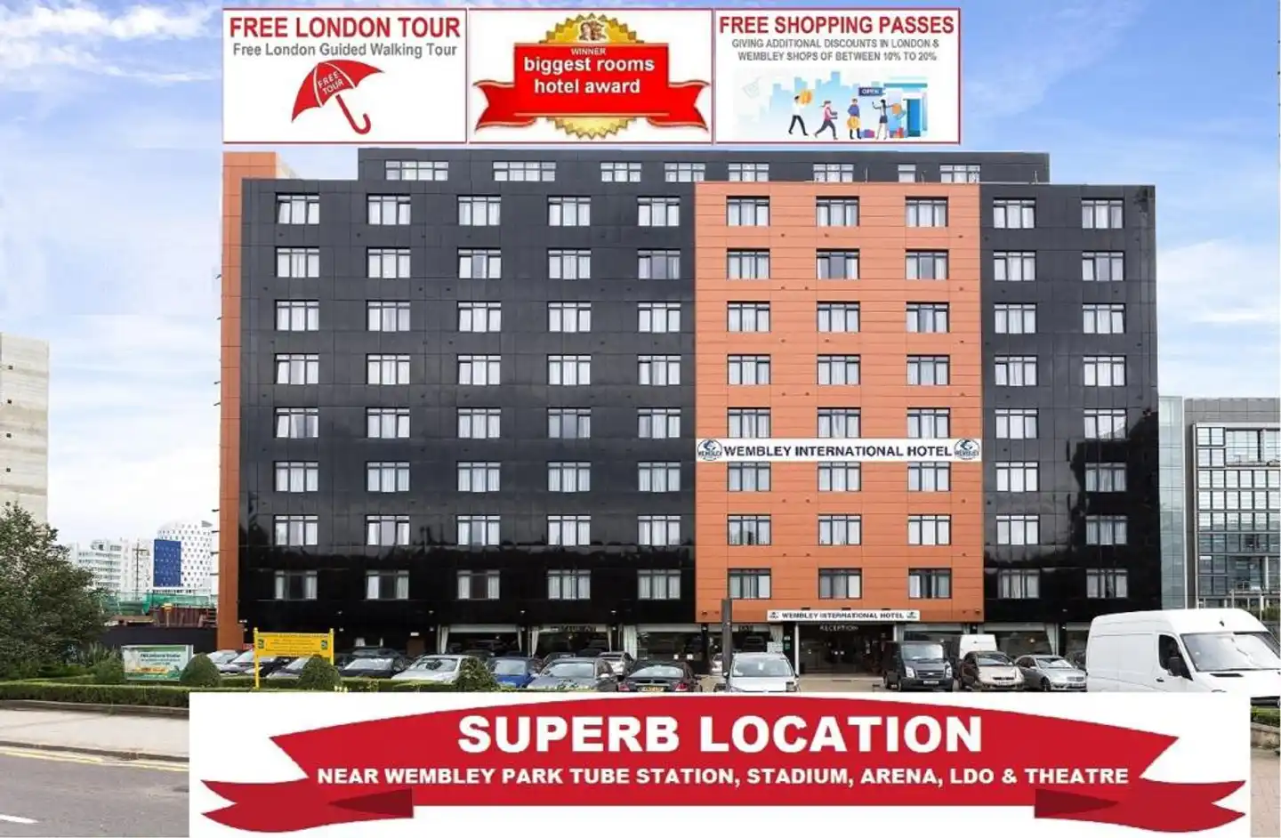 Wembley International Hotel Modellaufnahme