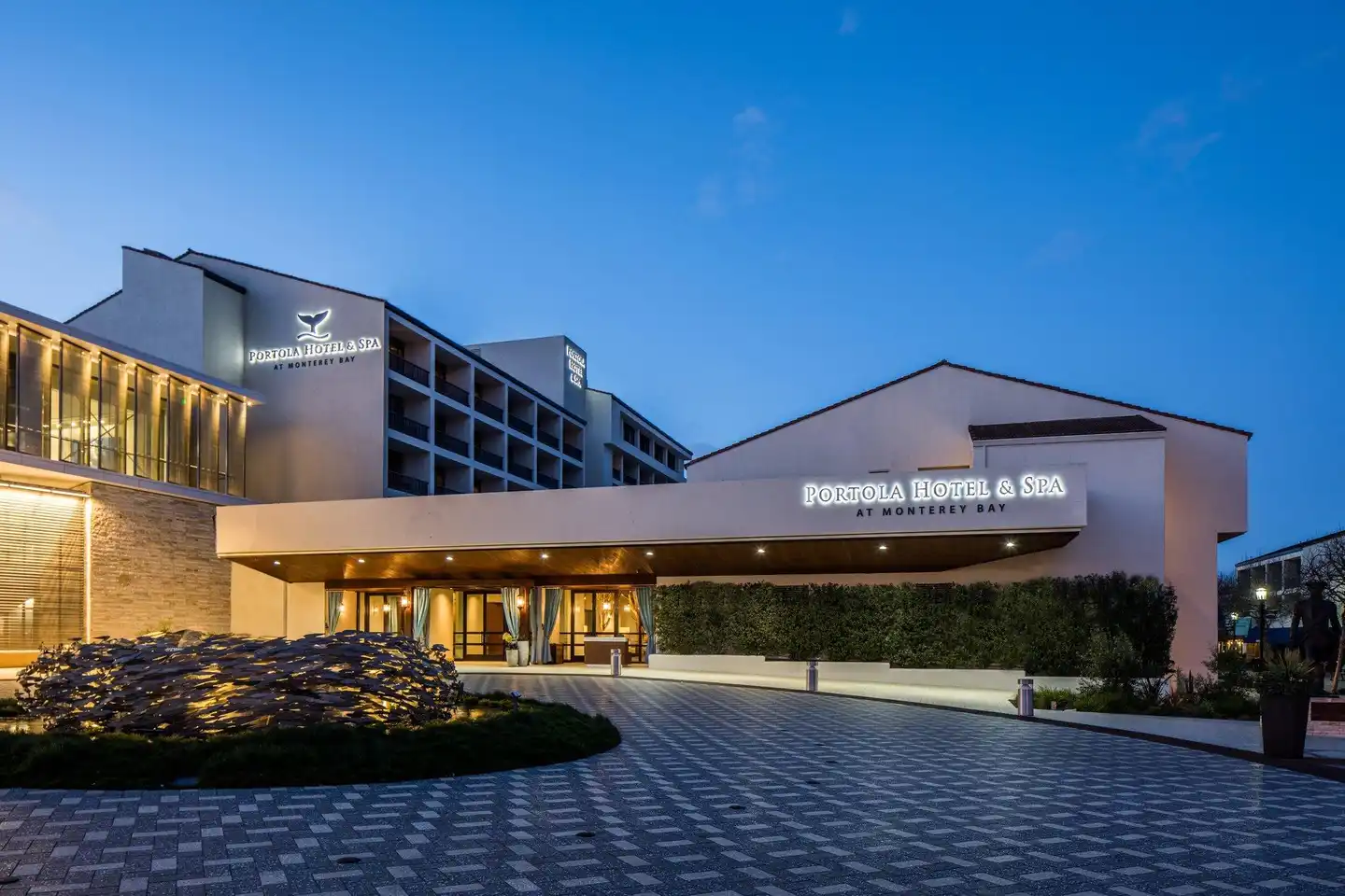 Portola Hotel & Spa at Monterey Bay Aussenansicht