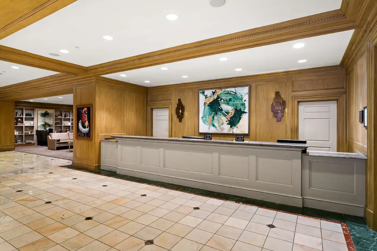 Royal Sonesta Harbor Court Baltimore Lobby