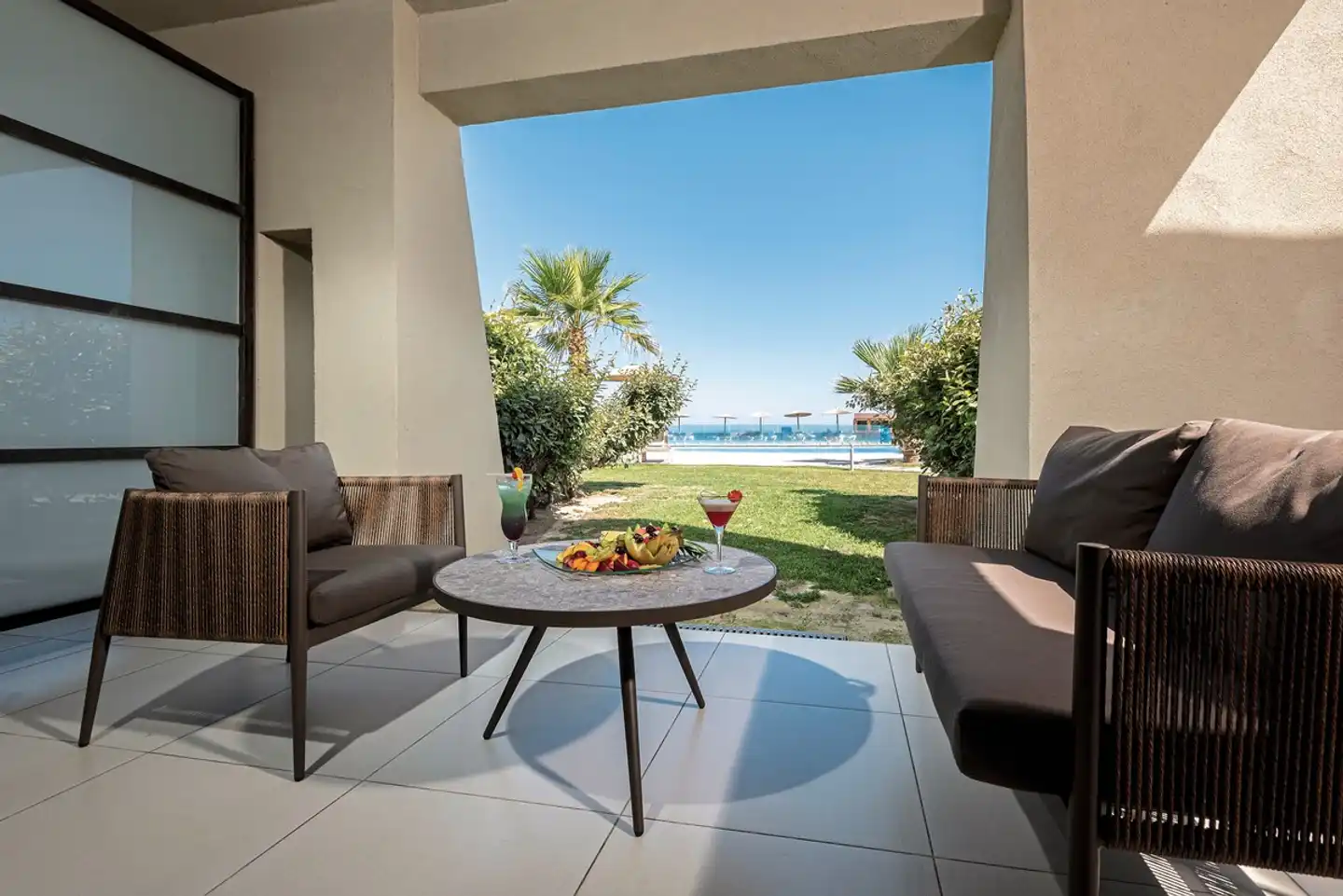 Astir Odysseus Resort & Spa Terrasse