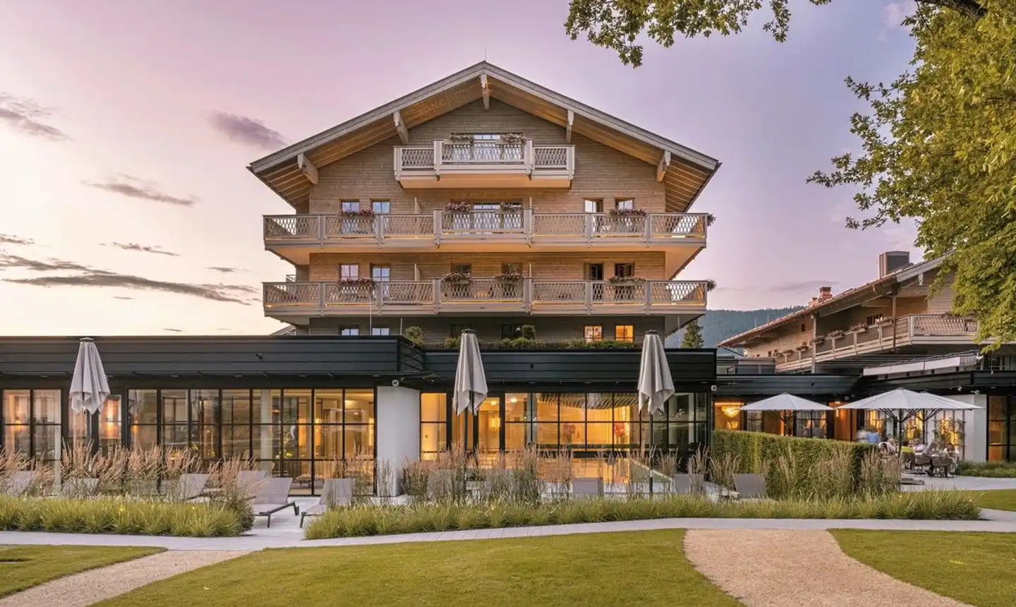 Parkhotel Egerner Höfe Aussenansicht