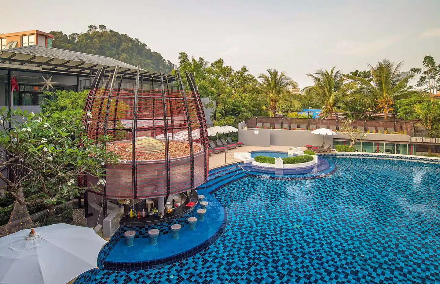 Red Ginger Chic Resort Pool