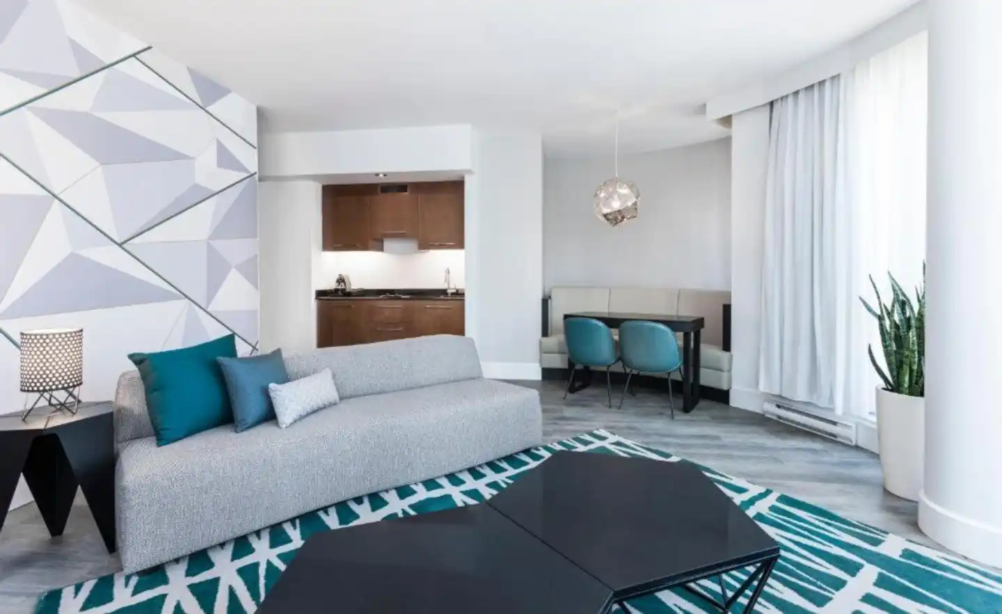 Le Crystal Montreal Wohnbeispiel