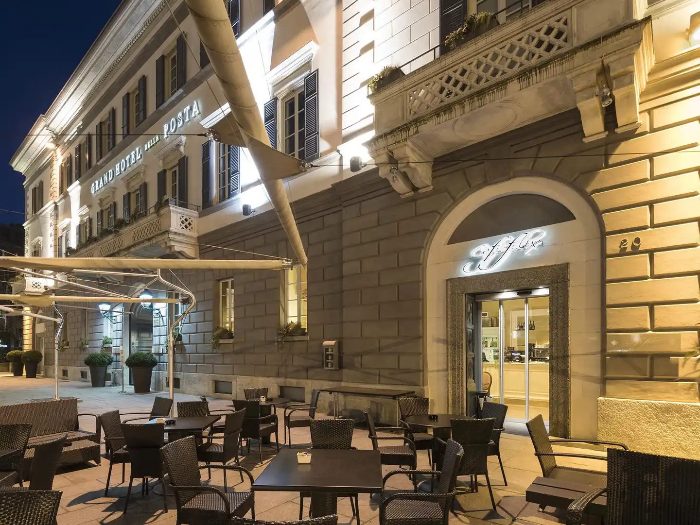 Grand Hotel Della Posta Terrasse