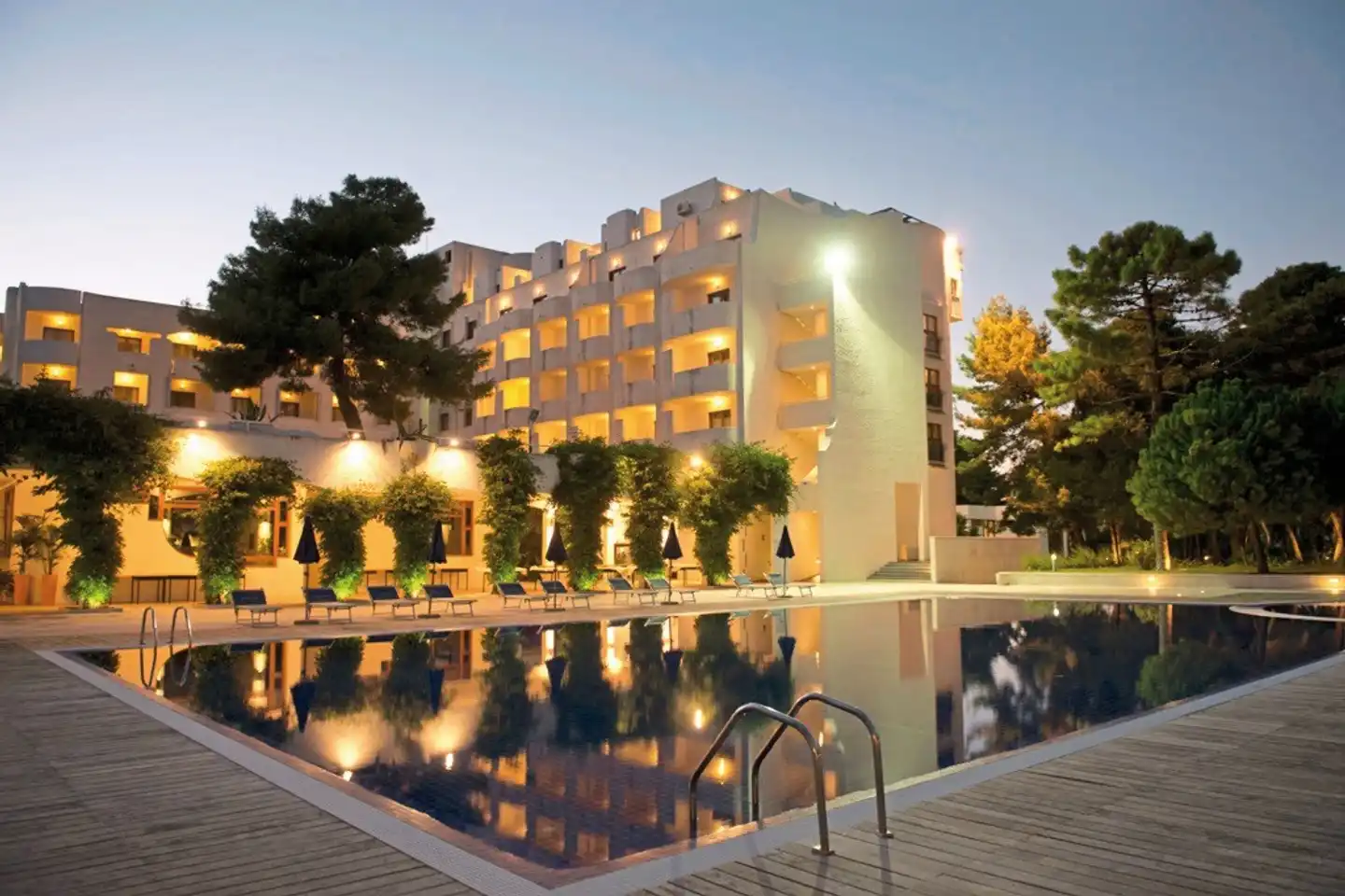 Pizzomunno Vieste Palace Hotel Aussenansicht
