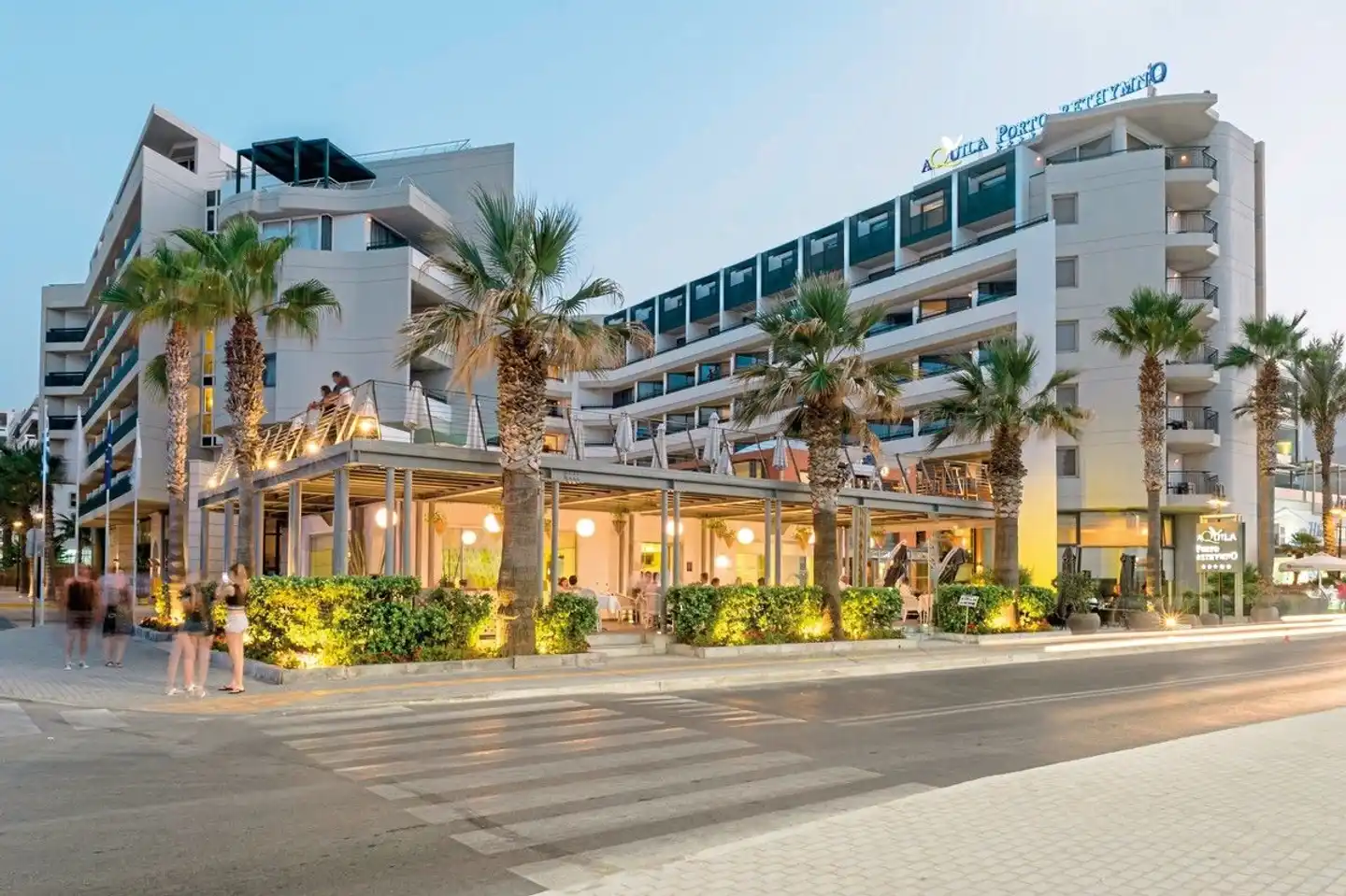 Aquila Porto Rethymno Aussenansicht