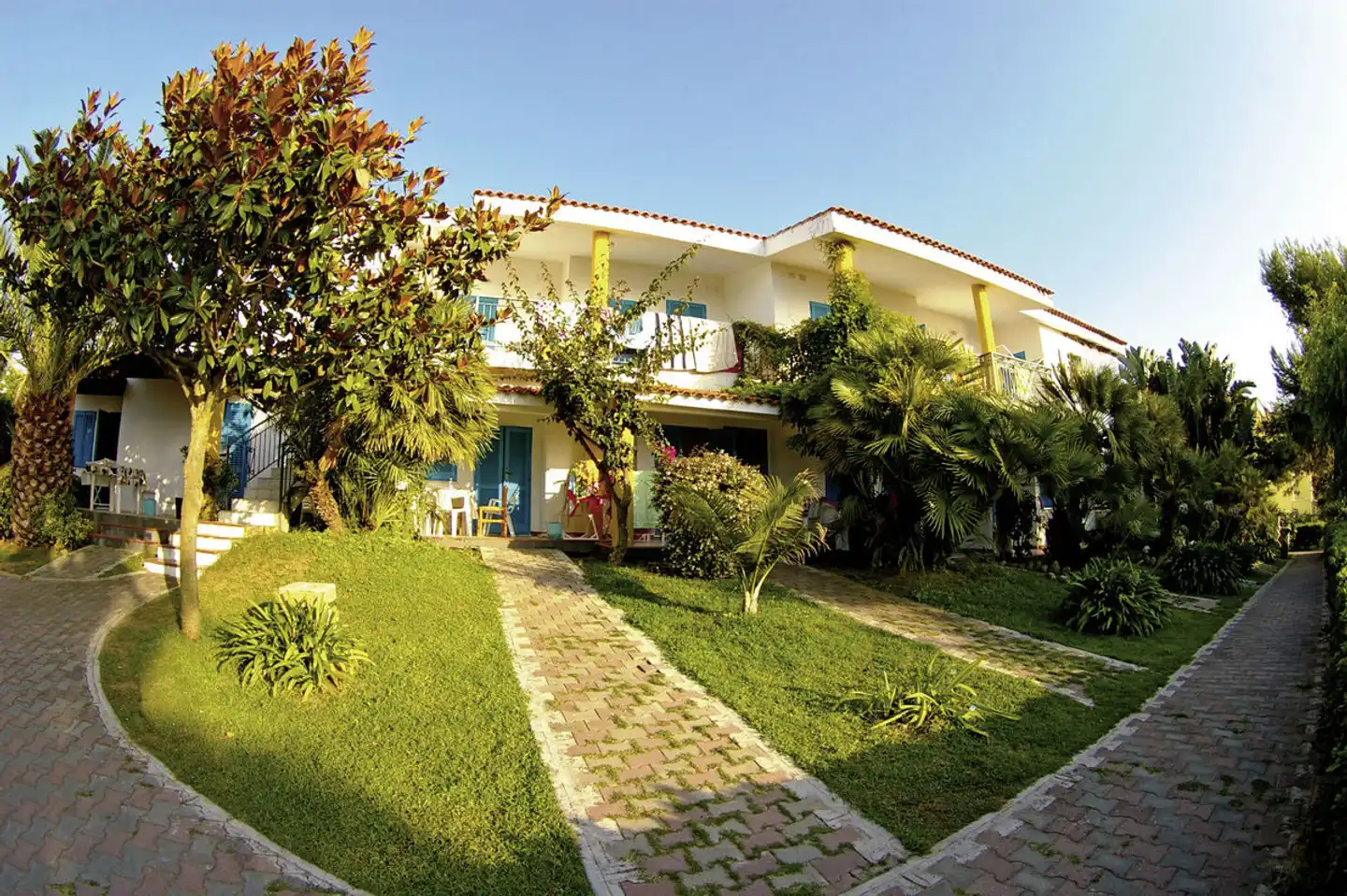 Hotel Villaggio Stromboli Aussenansicht
