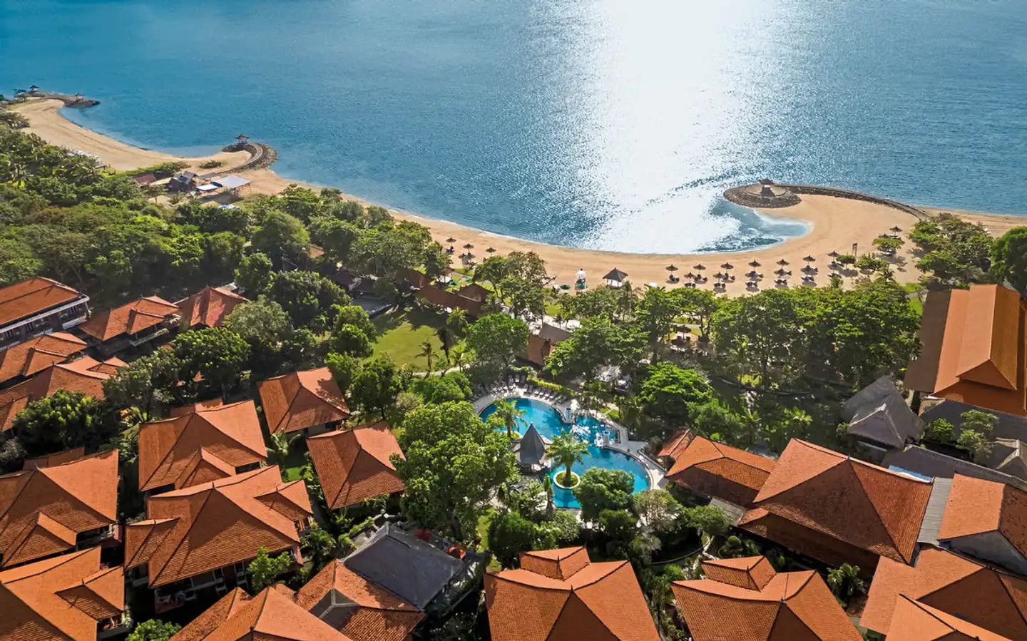 Bali Tropic Resort & Spa Terrasse