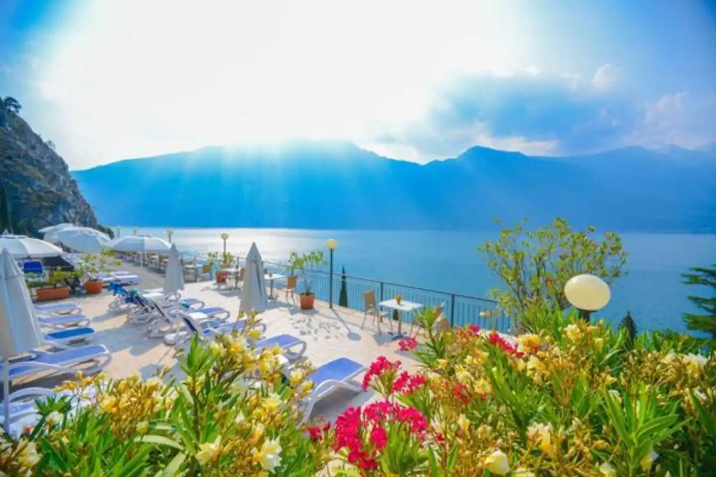 Hotel Villa Dirce Landschaft