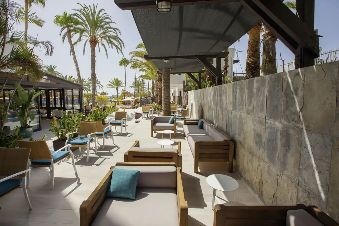 Corallium Beach by Lopesan Hotels Terrasse