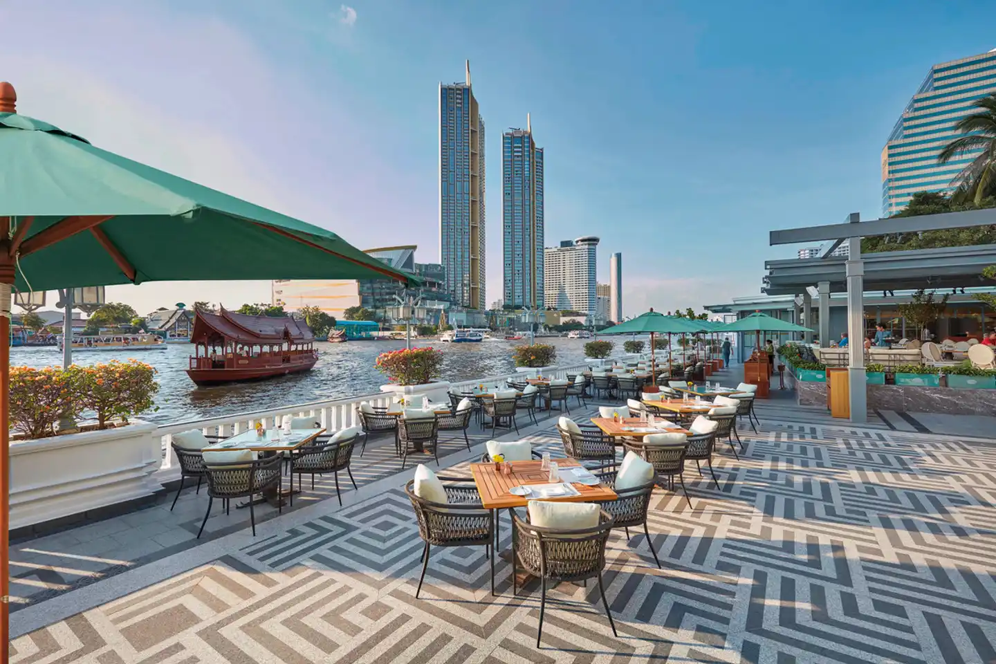 Mandarin Oriental Bangkok Terrasse
