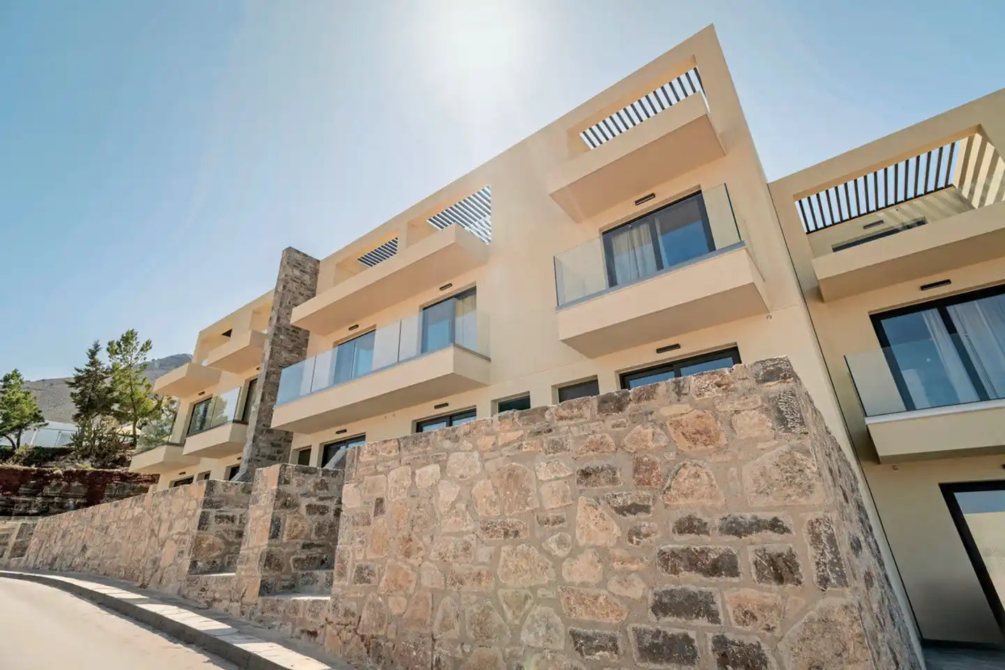 Elounda Water Park Residence Hotel Aussenansicht