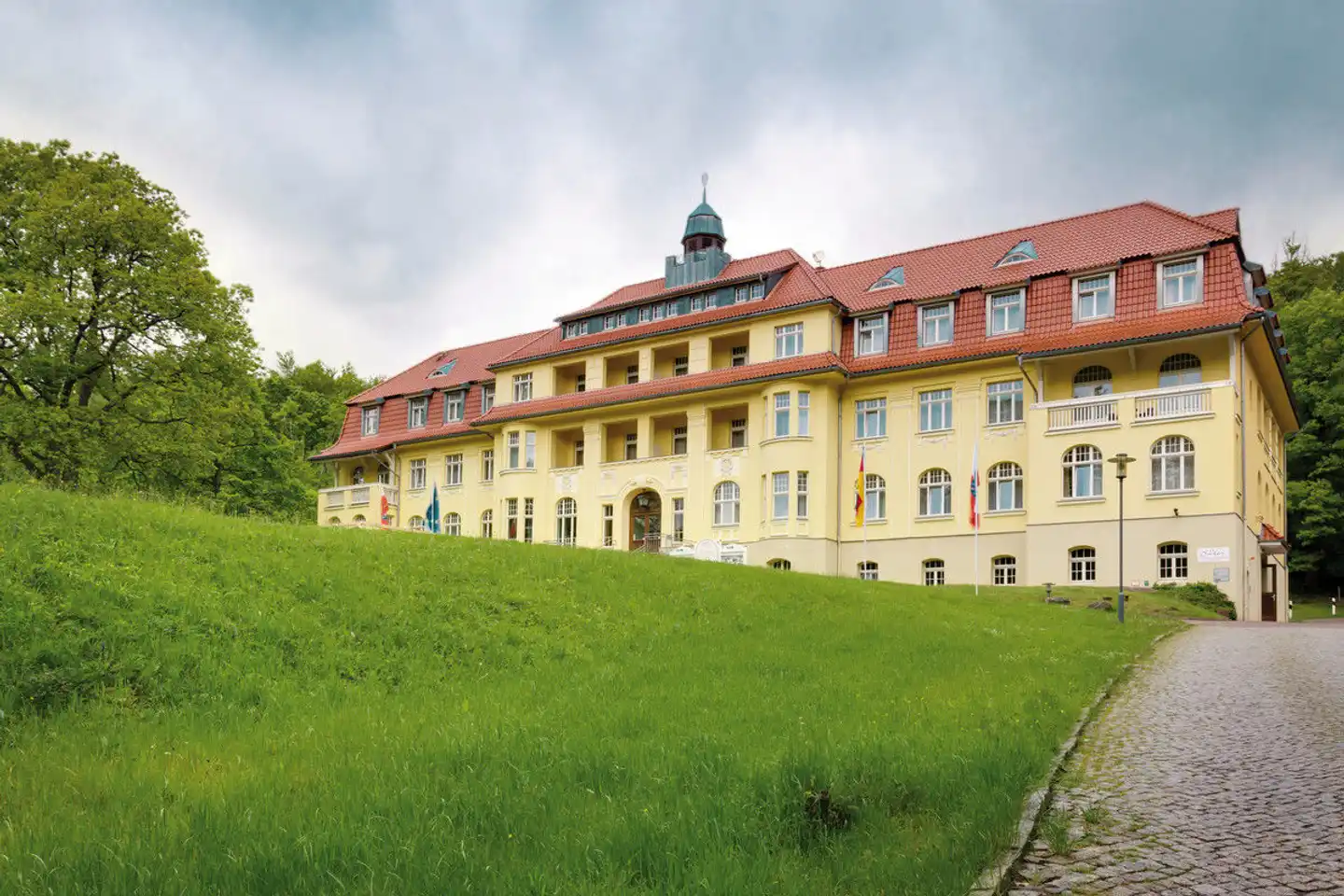 Ferienhotel Villa Südharz Garten