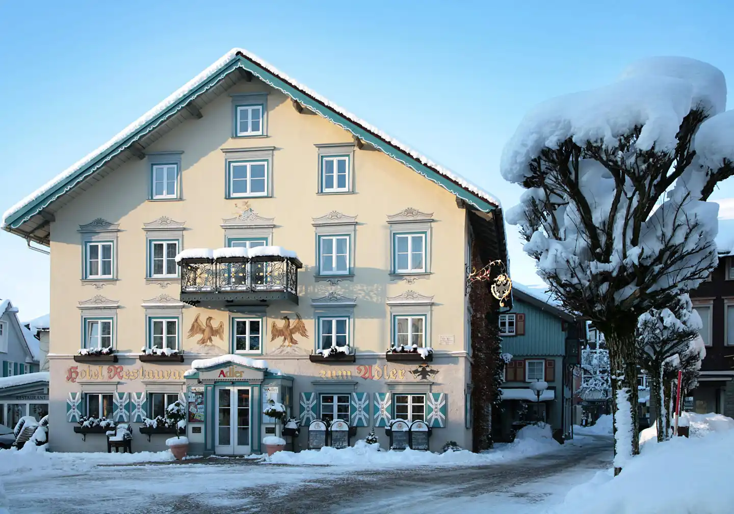 Hotel Adler Aussenansicht